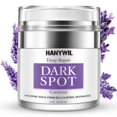 HANYWIL Dark Spot Remover bottle for daily face and body use may fade spots.