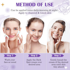 HANYWIL texture closeup shows creamy serum ready for application