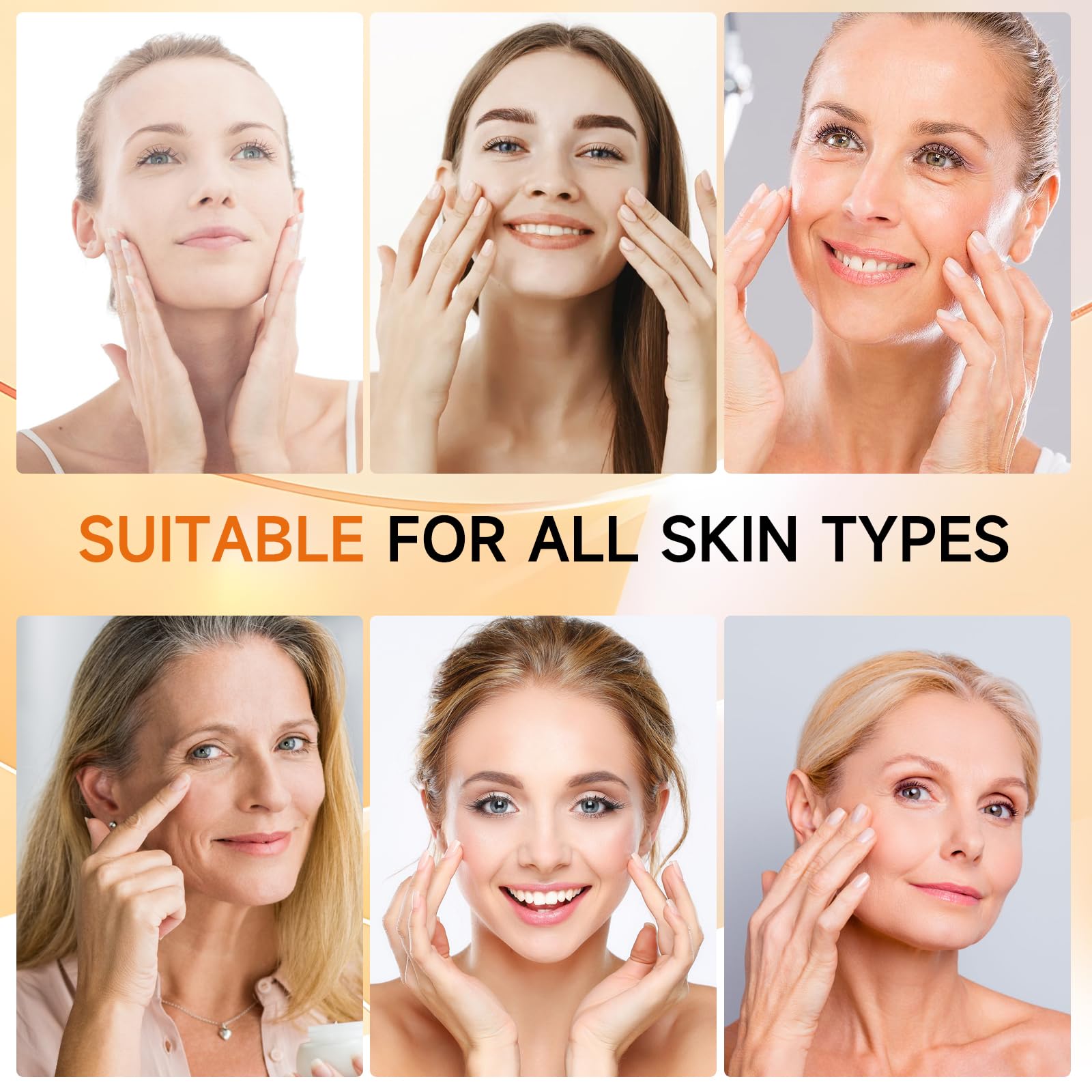 HANYWIL packaging highlights chemical-free formula suitable for sensitive skin.