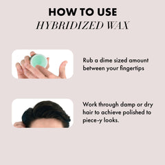 Hanz de Fuko Hybridized Wax jar highlights travel-friendly 2 oz size for on-the-go styling.