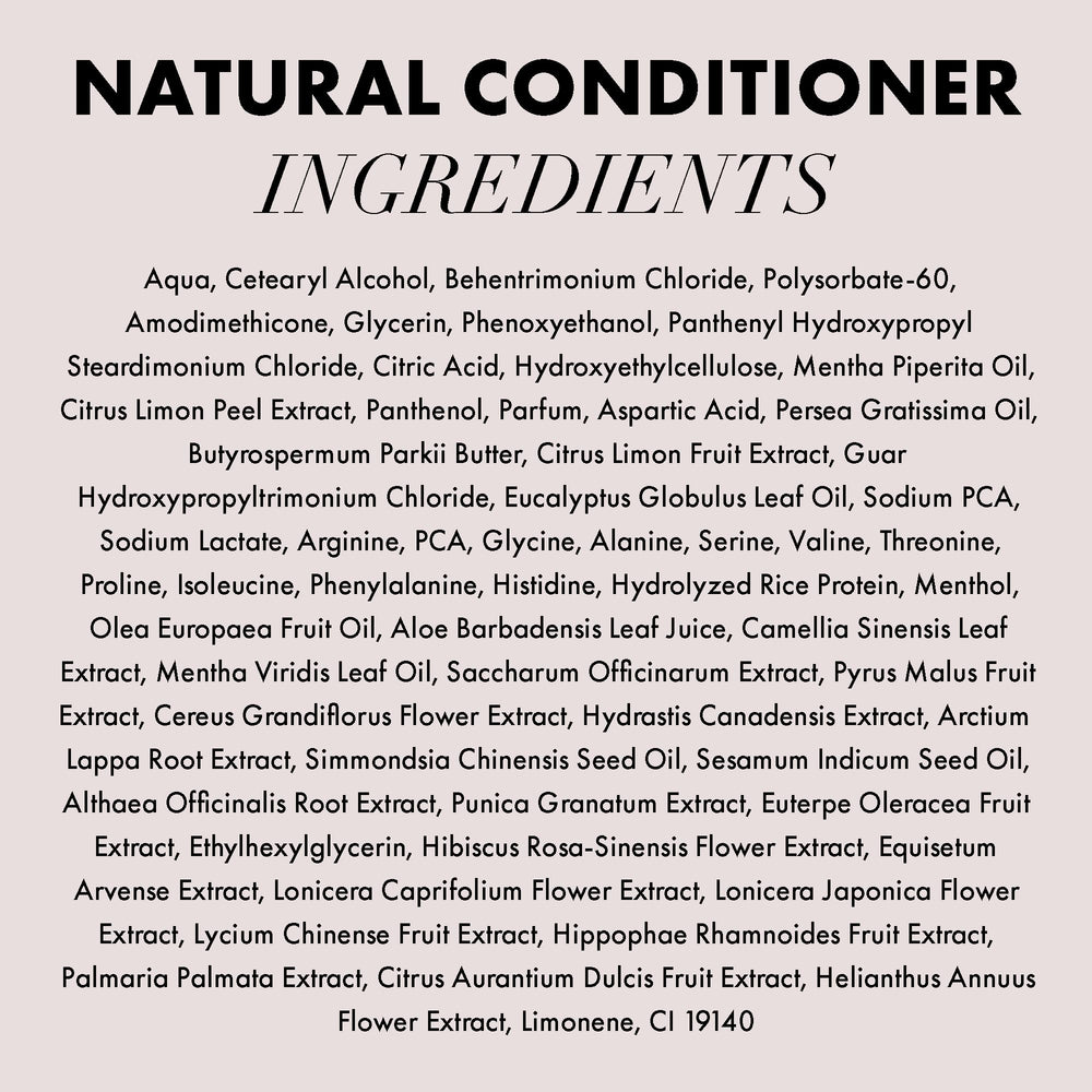 Hanz de Fuko Premium Natural Conditioner after-shampoo application for easy detangling.