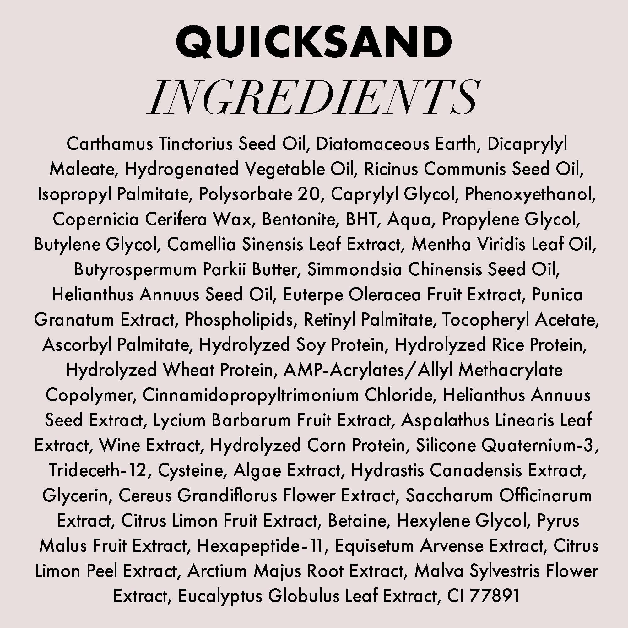 Hanz de Fuko Quicksand bathroom vanity setup for daily styling