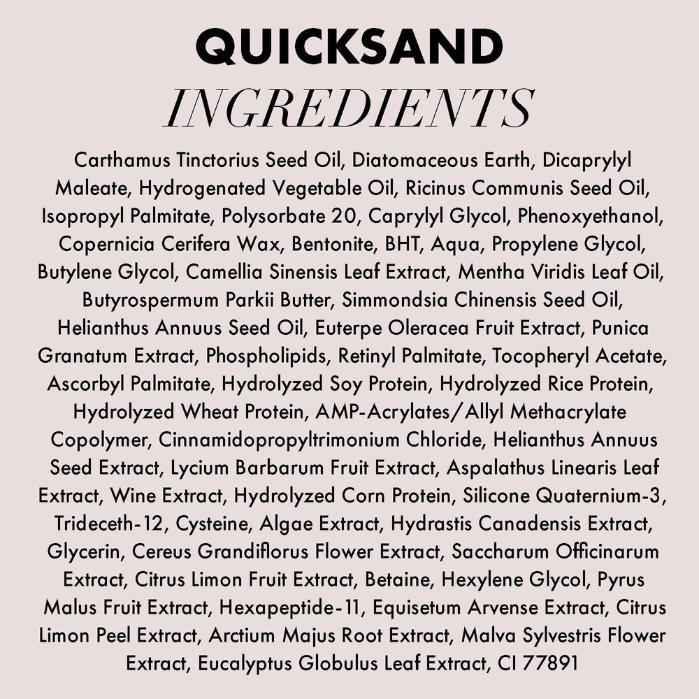 Hanz de Fuko Quicksand bathroom vanity setup for daily styling