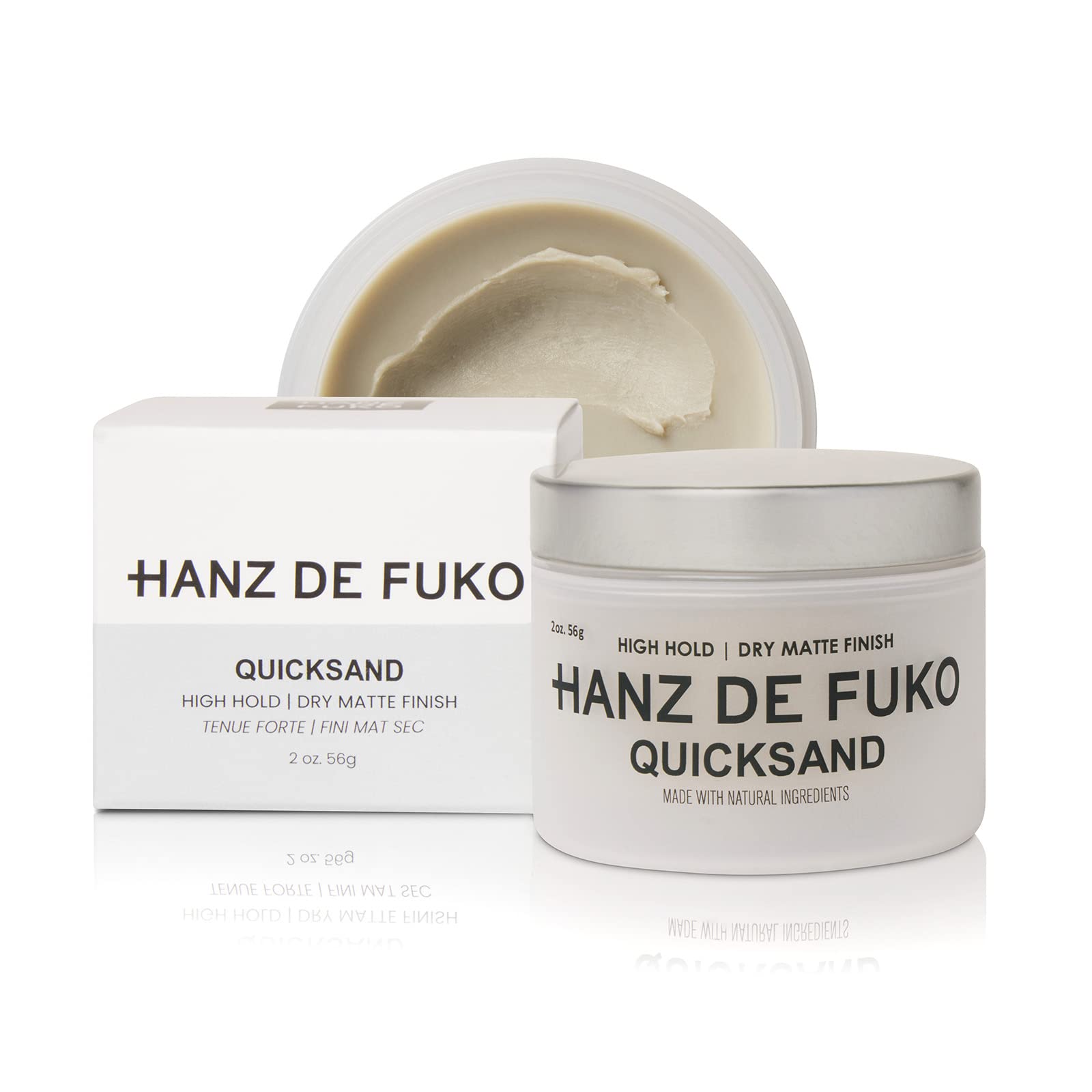 Hanz de Fuko Quicksand bottle showcases premium packaging for versatile styling
