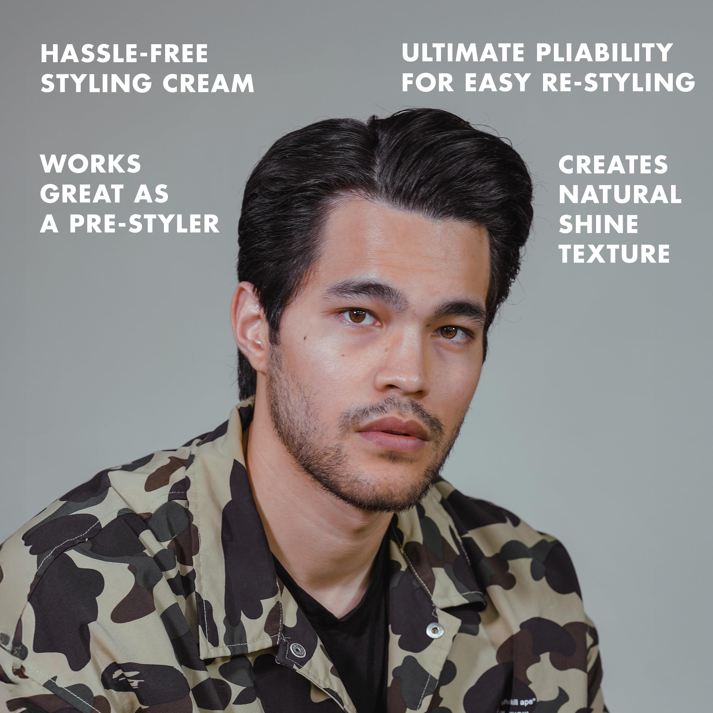 Hanz de Fuko Scheme Cream application shot for pliable texture