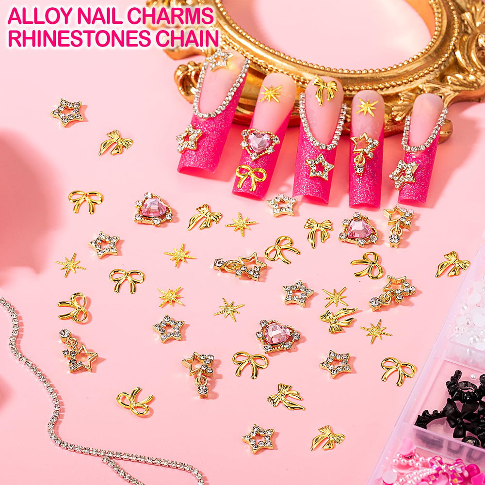 Haozher nail art tools with wax pencil and tweezers for precise application