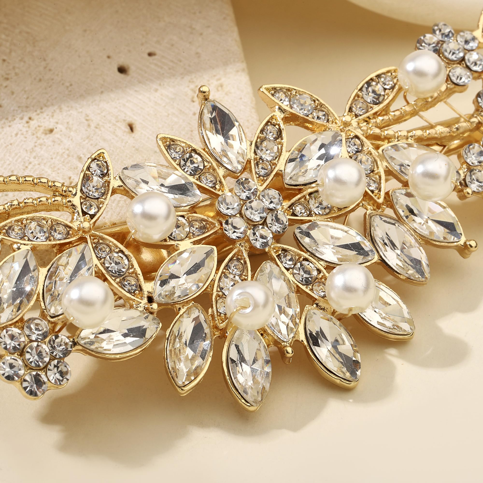 Hapibuy hair comb secure grip ensures hairstyle stays intact through celebrations.