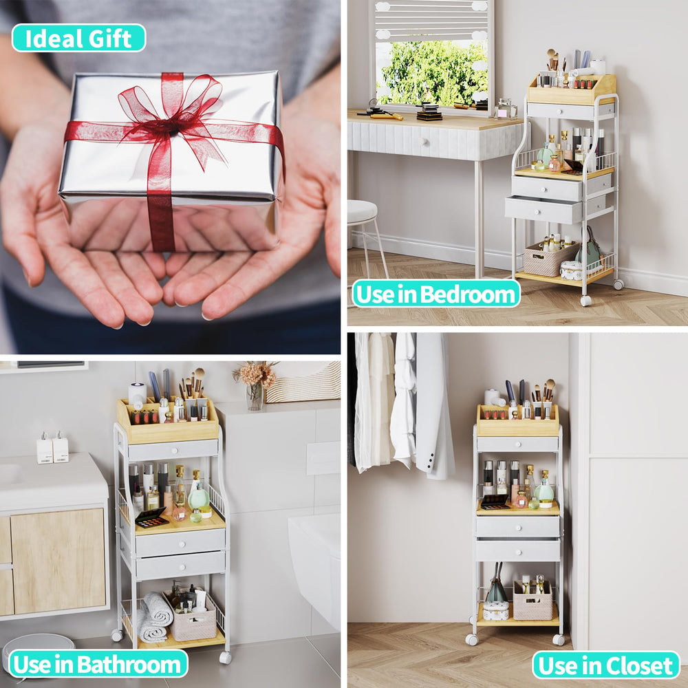 HapiRm anti-fall buckle design keeps drawers secure during use.