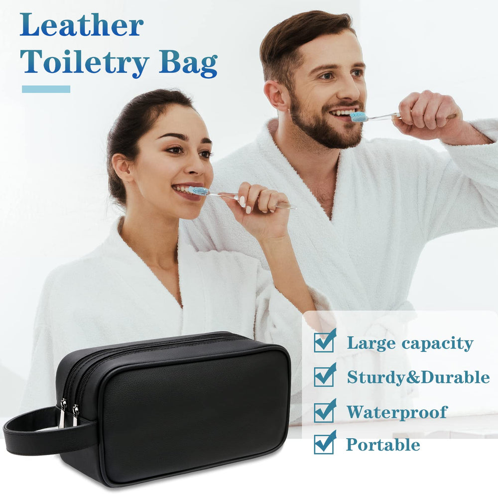 HappyDavid durable PU leather surface highlights premium look and long-lasting travel companion