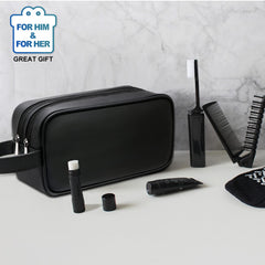 HappyDavid travel organizer with dual zipper closed for secure quick-access storage on business trips