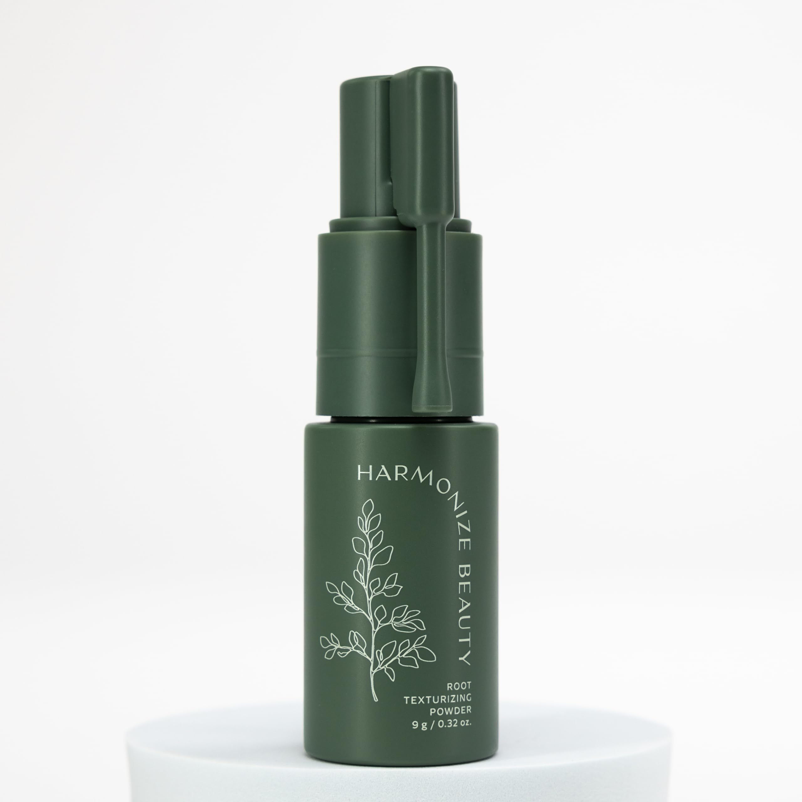 Harmonize Beauty Root Texture Powder talc-free label on packaging