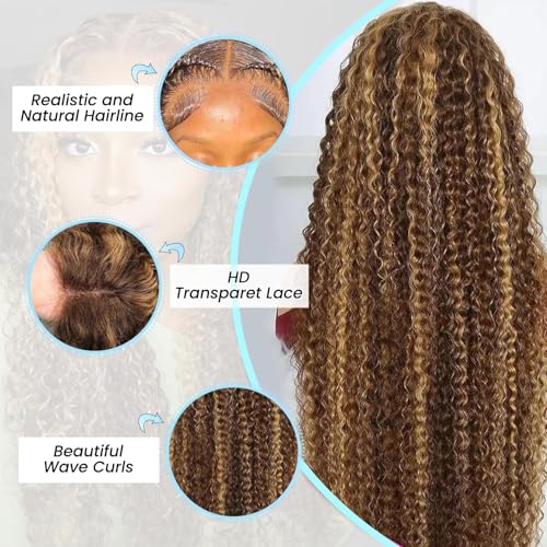 Harmsh lace front wig with simulated scalp and middle part for natural styling.