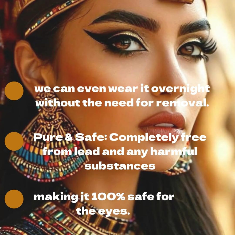 HARRAZ Kemet eye look shows precise liner potential.