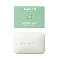 Harry's Shiso bar soap front view for a refreshing morning cleanse.