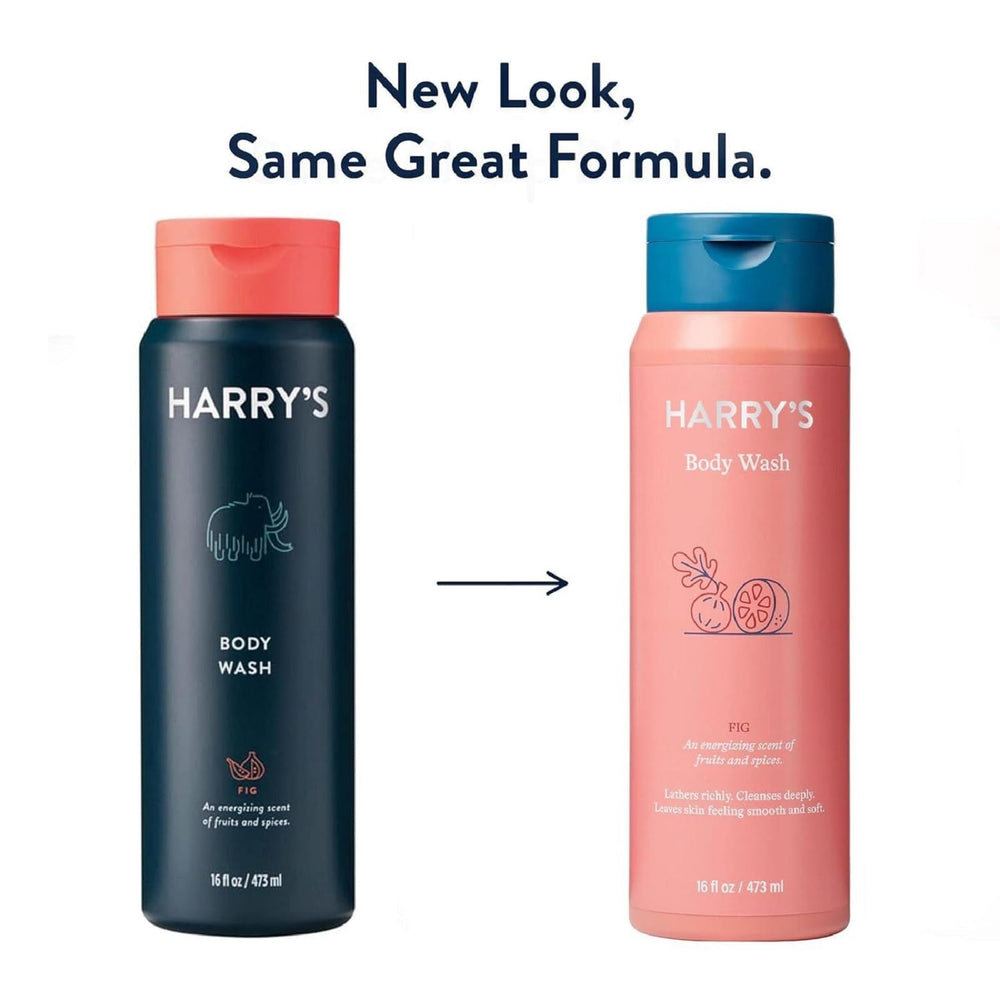 Harry's Fig Body Wash creamy lather highlights rich cleansing and fig scent