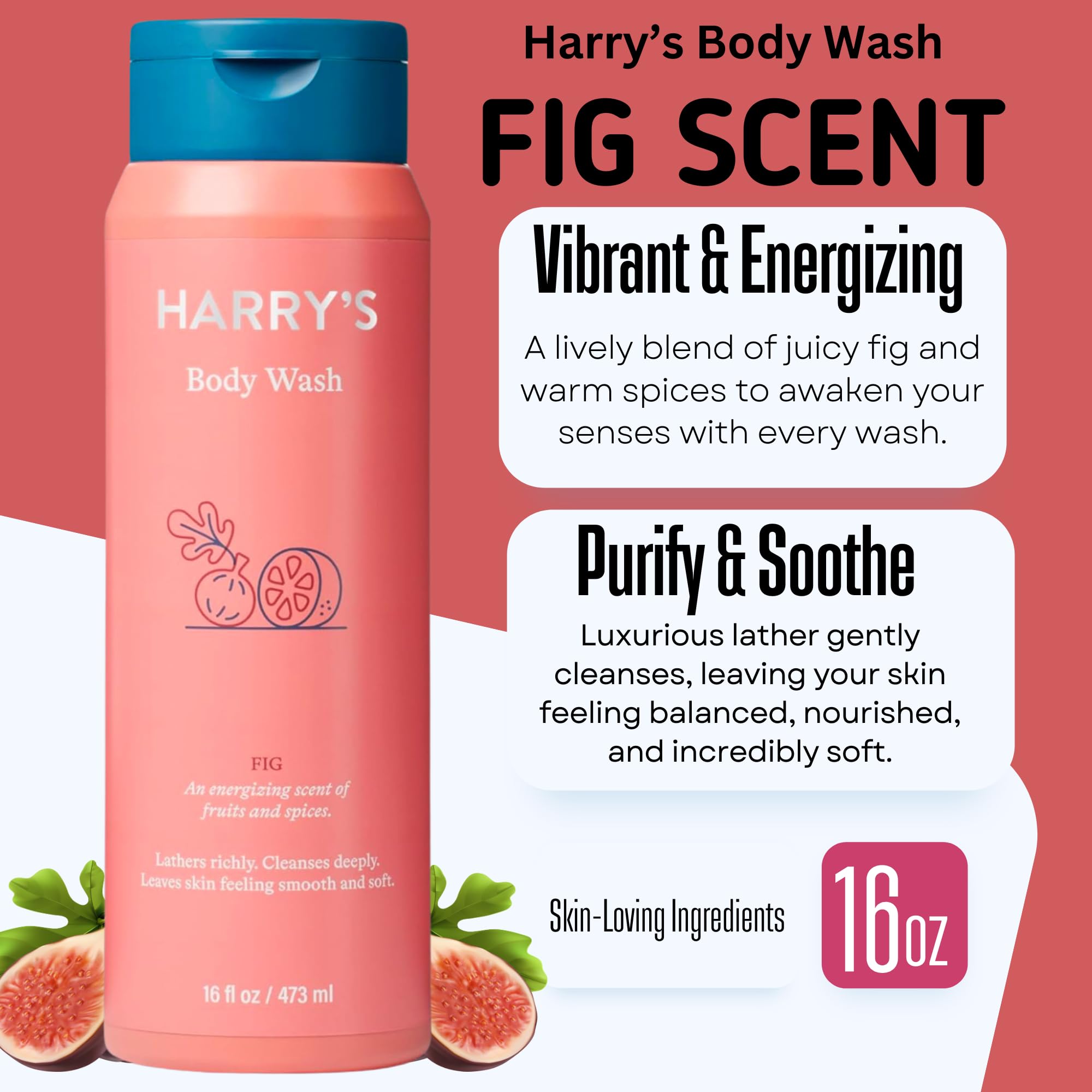 Harrys creamy foam lather demonstrating rich texture for thorough body cleanse