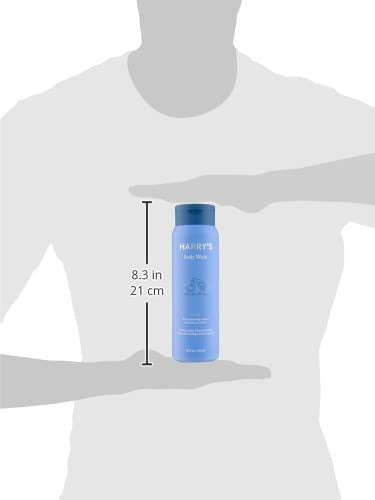 Harry's Men's Body Wash Stone scent notes include yuzu, charcoal, bergamot for refreshing mornings