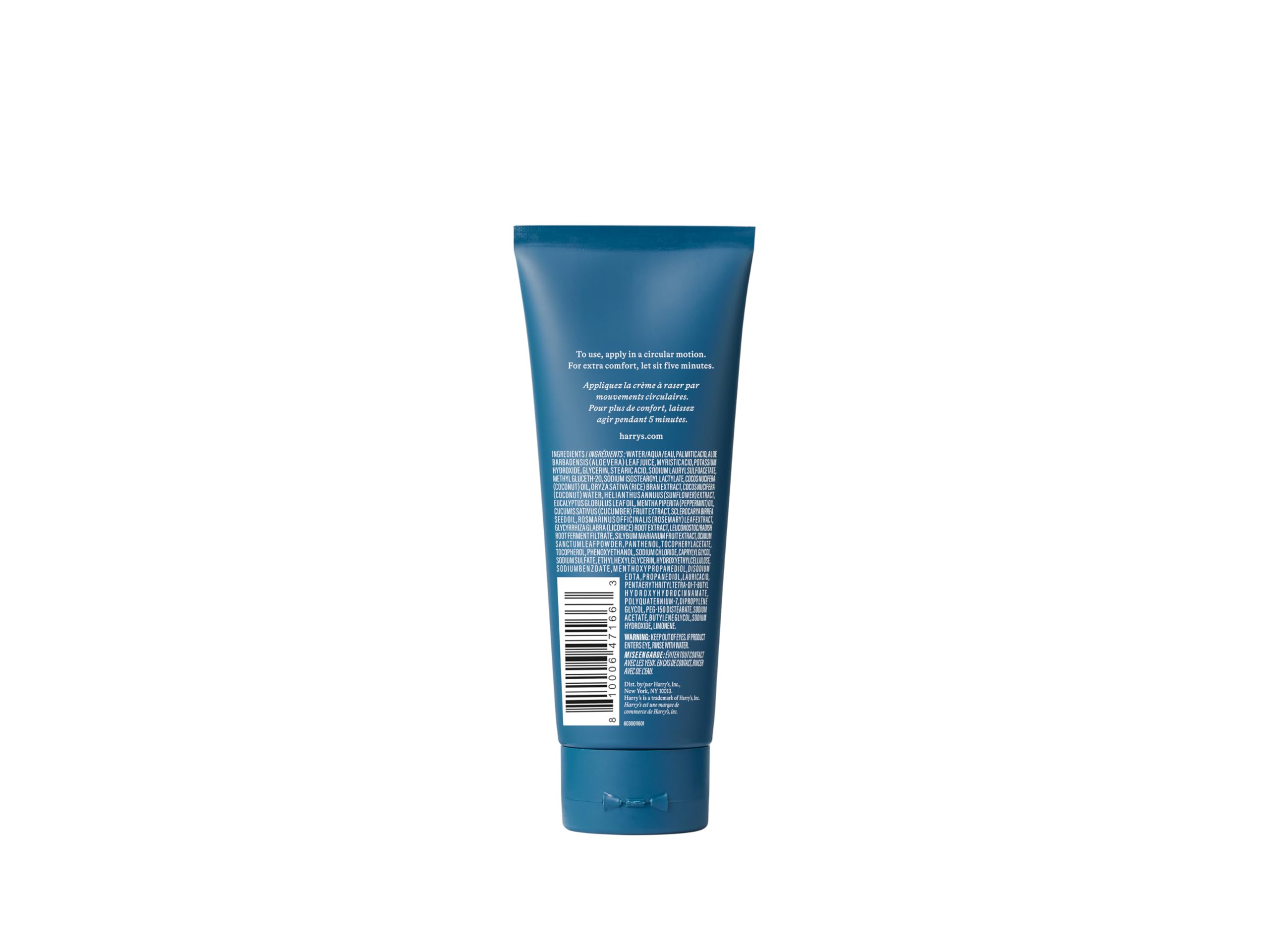 Harrys Shaving Cream 2-pack tubes close-up highlights rich lather formation