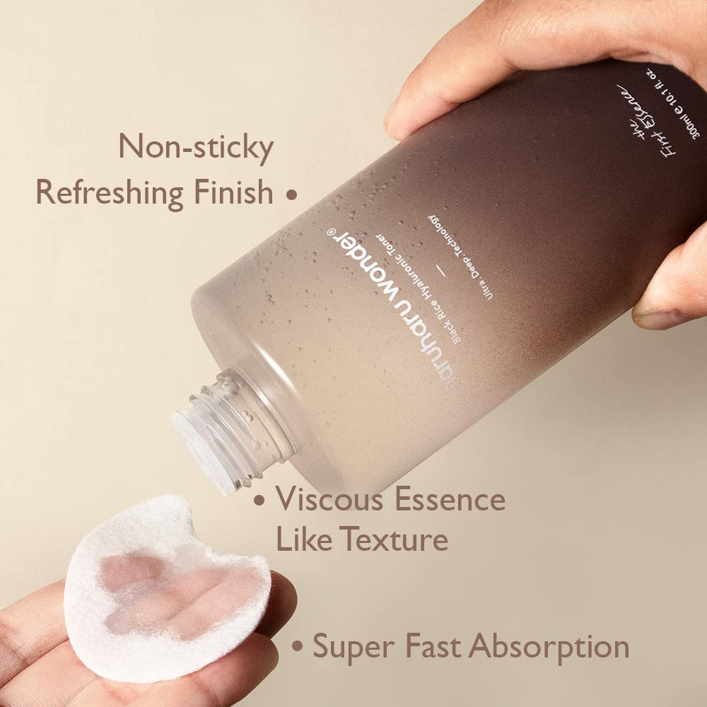 Haruharu Wonder bamboo bark detail hints natural soothing ingredients.
