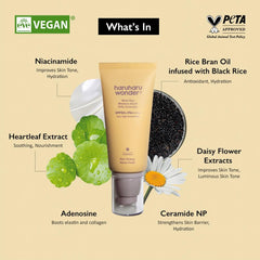 Haruharu Wonder no white cast application on skin for natural look