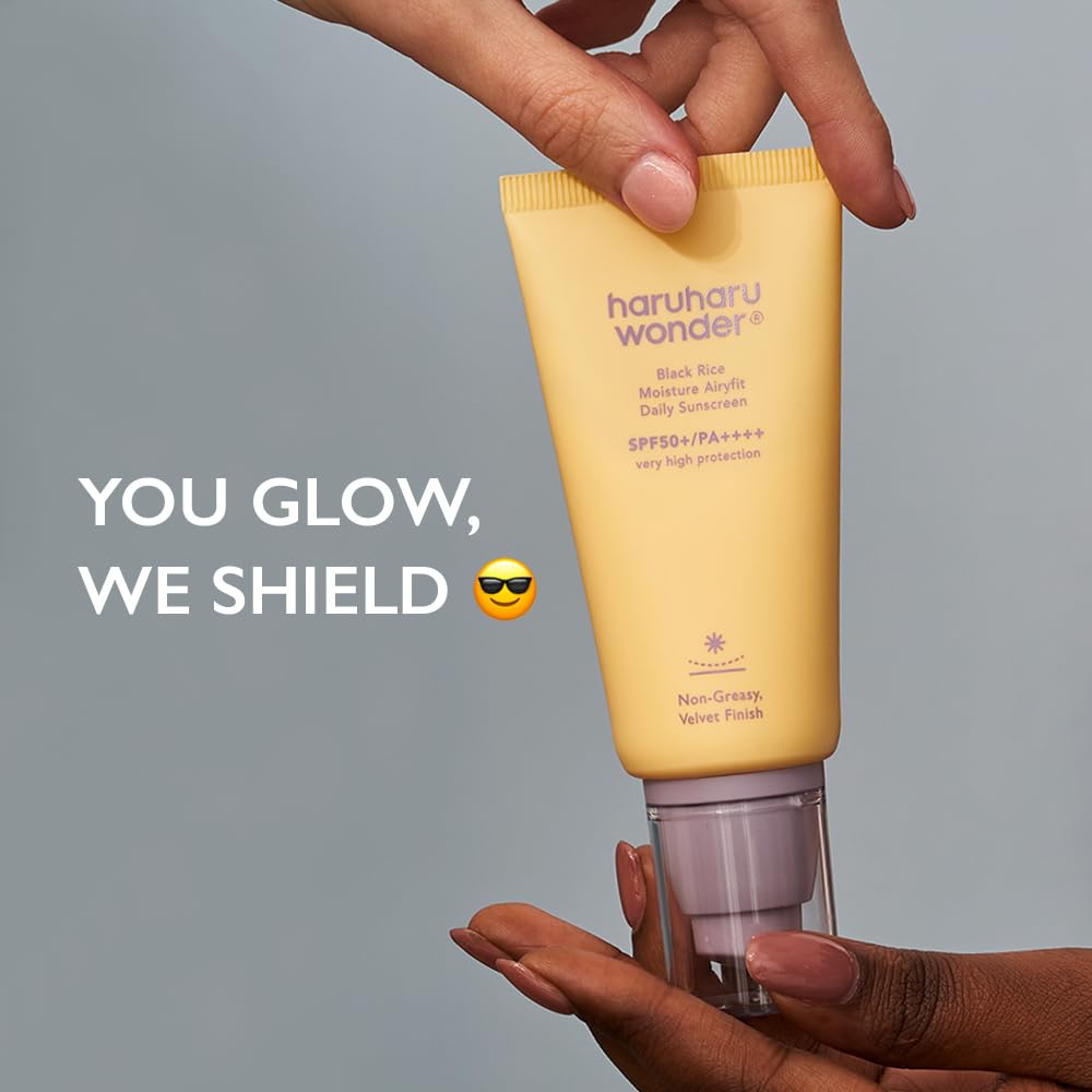 Haruharu Wonder velvet-finish swatch shows a smooth, non-greasy complexion