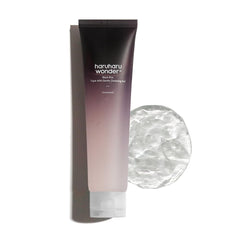 HARUHARU Wonder Black Rice Triple AHA cleansing gel bottle for a gentle daily cleansing ritual.