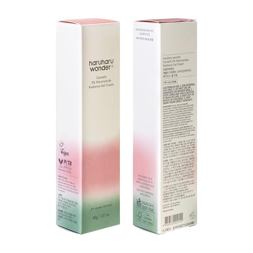 HARUHARU Wonder Centella 5% Niacinamide day-night-use — suitable for morning and evening skincare.