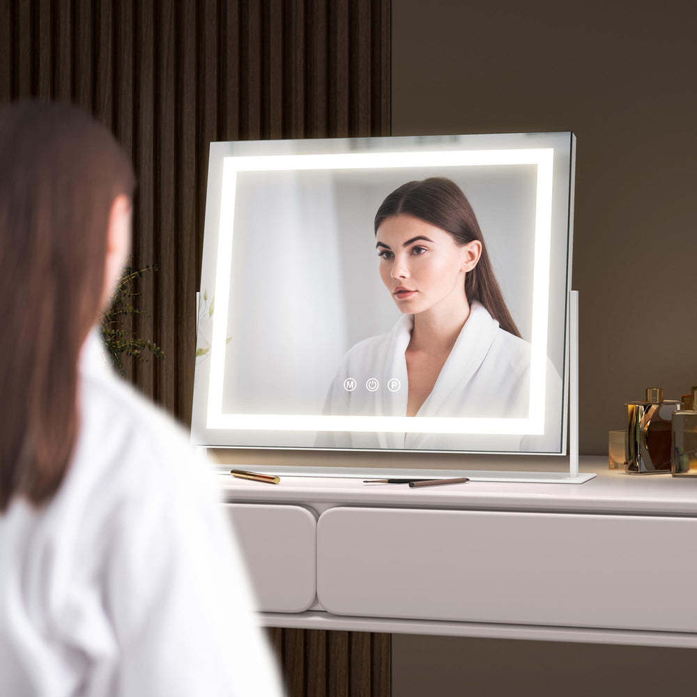 Hasipu vanity mirror dimmable lighting range suits various tasks