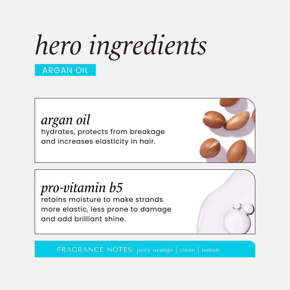 HASK Argan Oil Shampoo lather demonstrates gentle cleansing and repair.