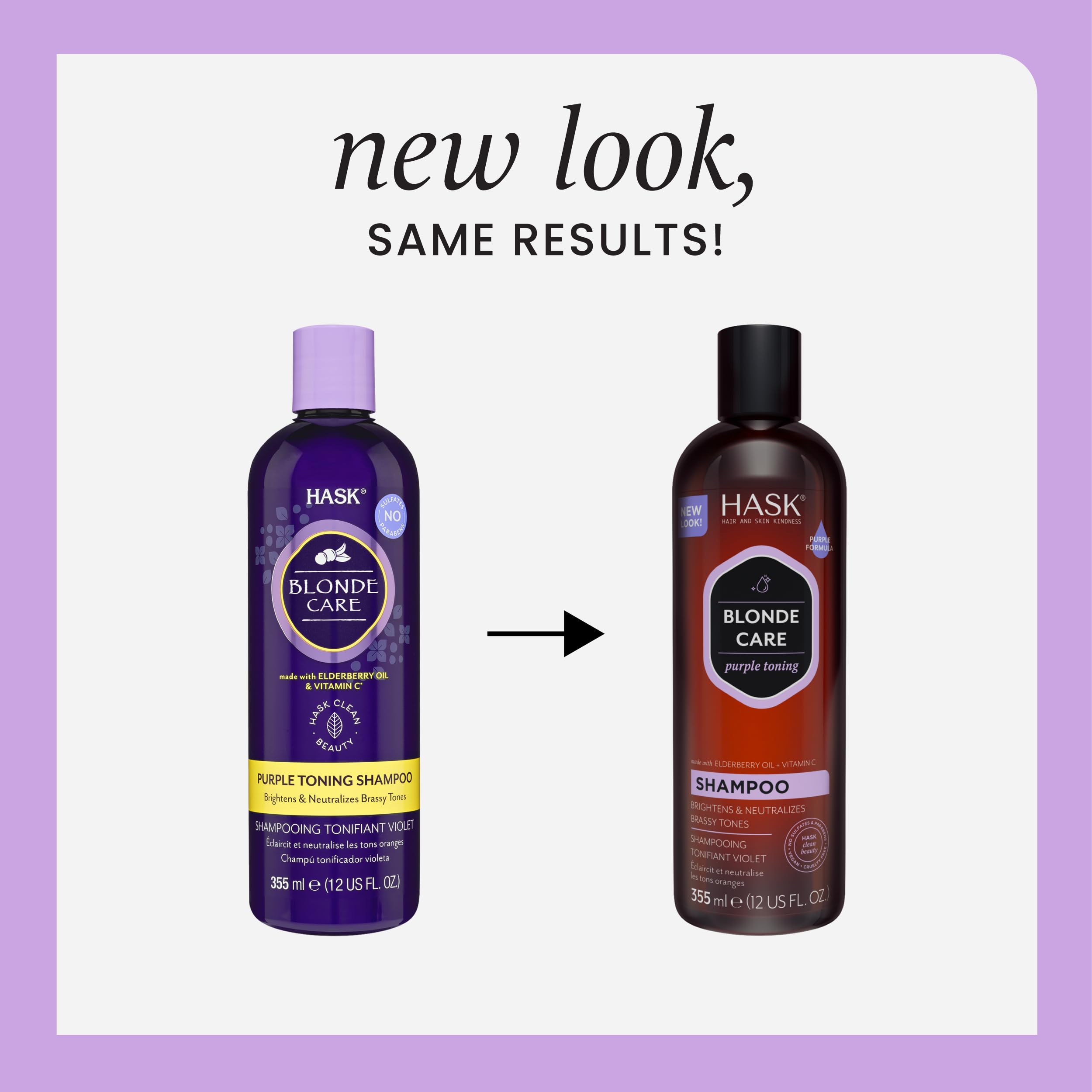 HASK Blonde Care Conditioner bottle presents moisturizing blend promoting silky, manageable blonde hair.