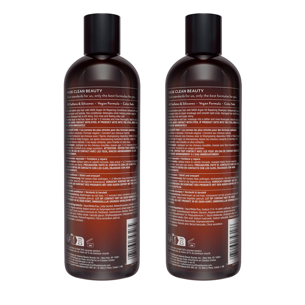 HASK cruelty-free logo on packaging signals ethical, responsible beauty.