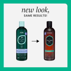 HASK tea tree rosemary conditioner bottle nourishes and hydrates hair