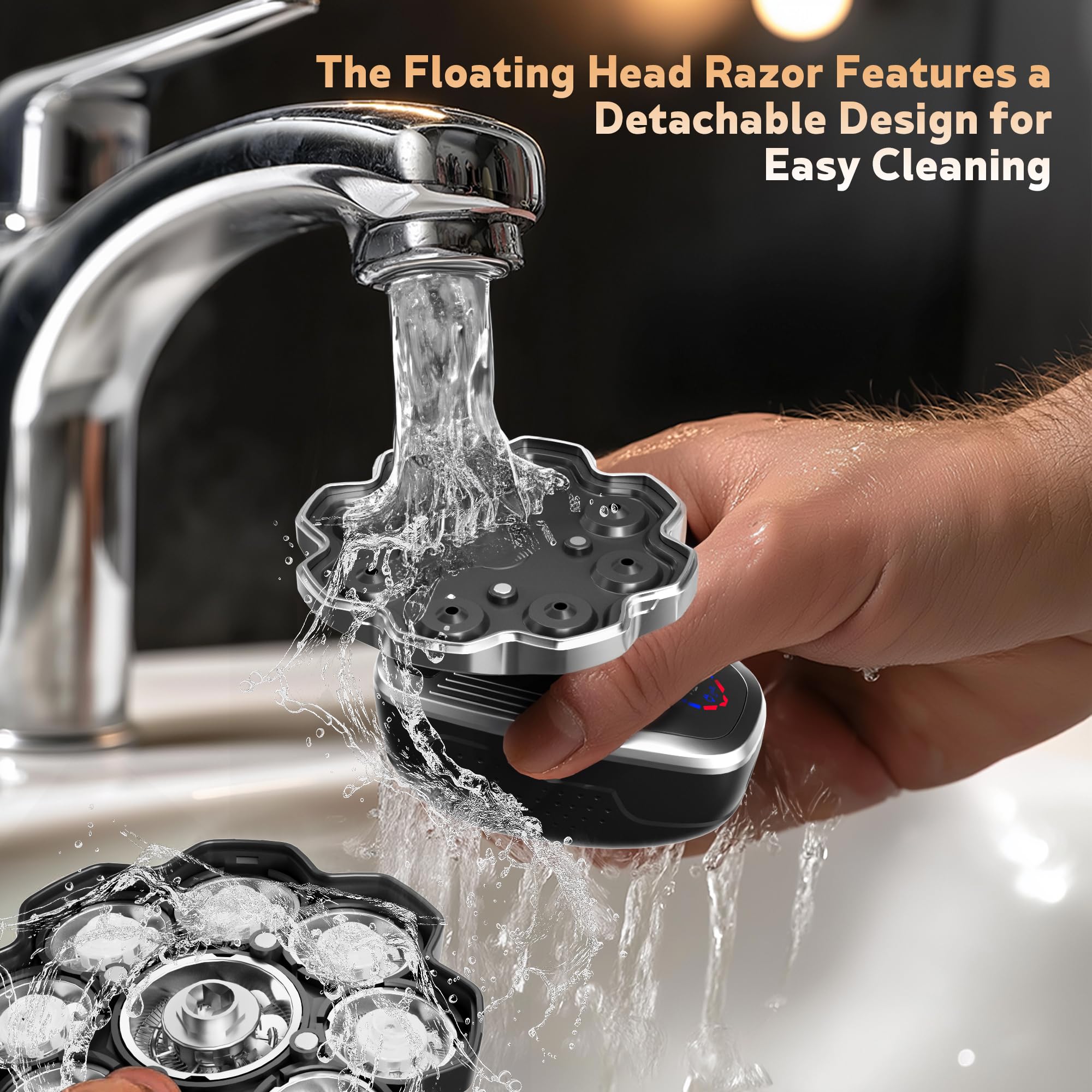 Haslife 5-in-1 grooming kit includes beard trimming and nose hair care attachments