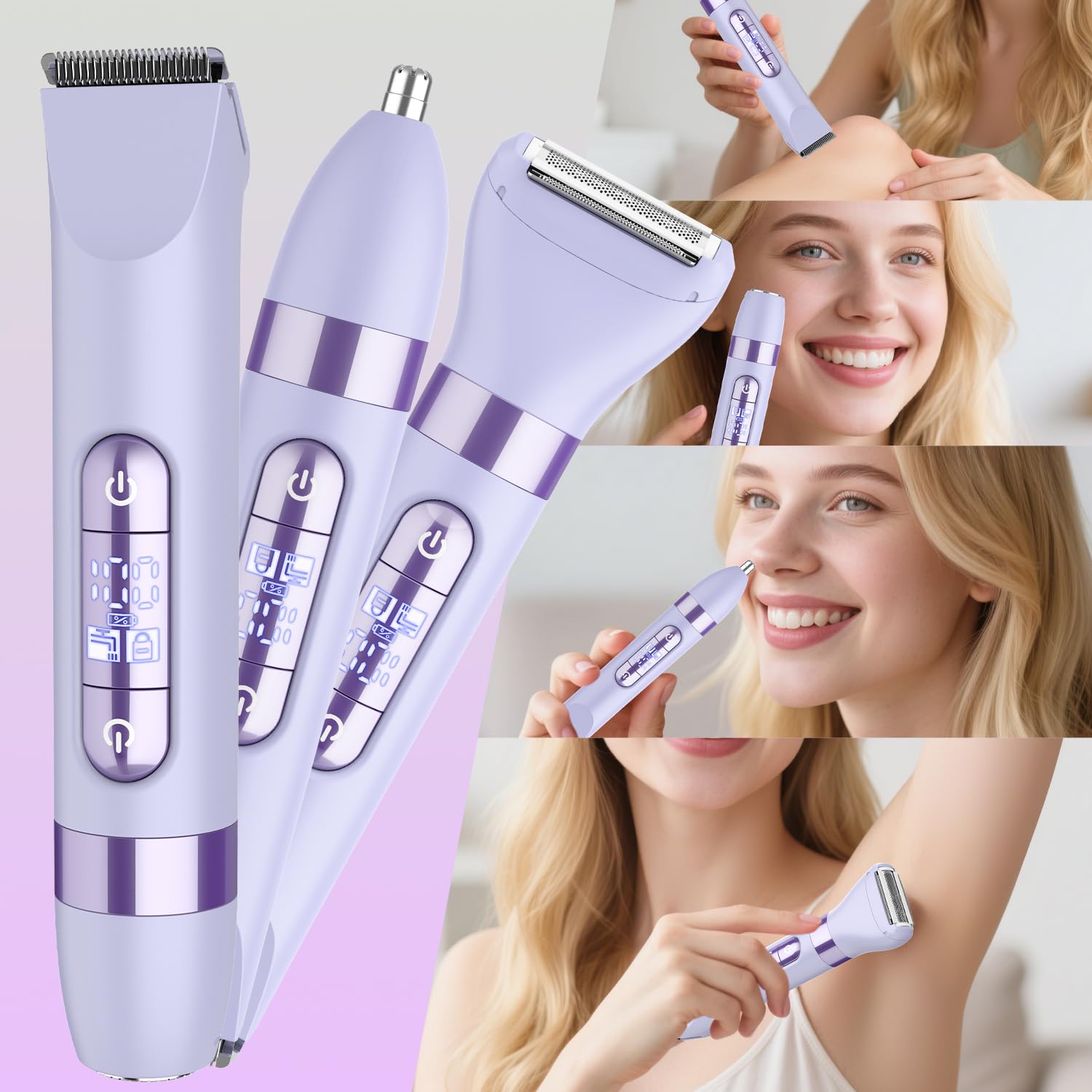 Hatteker detachable heads allow easy cleaning after use.