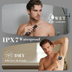 Hatteker dual-head design delivers fast trimming of large areas with precision.