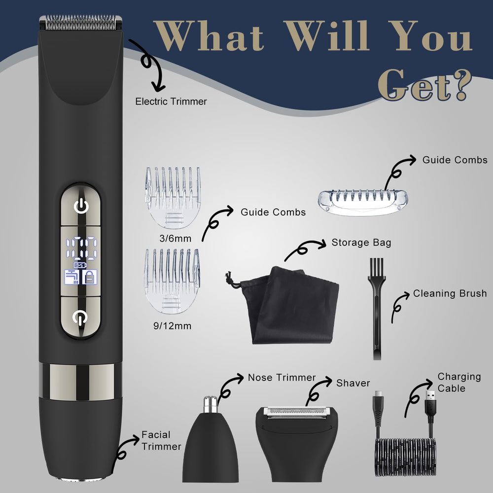 Hatteker floating net head provides smooth, stubble-free results on sensitive areas.