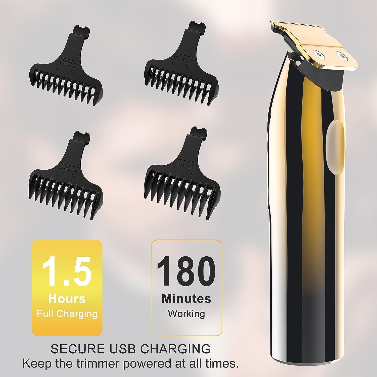 Hatteker shaver charging dock highlights quick recharge for longer cordless use.