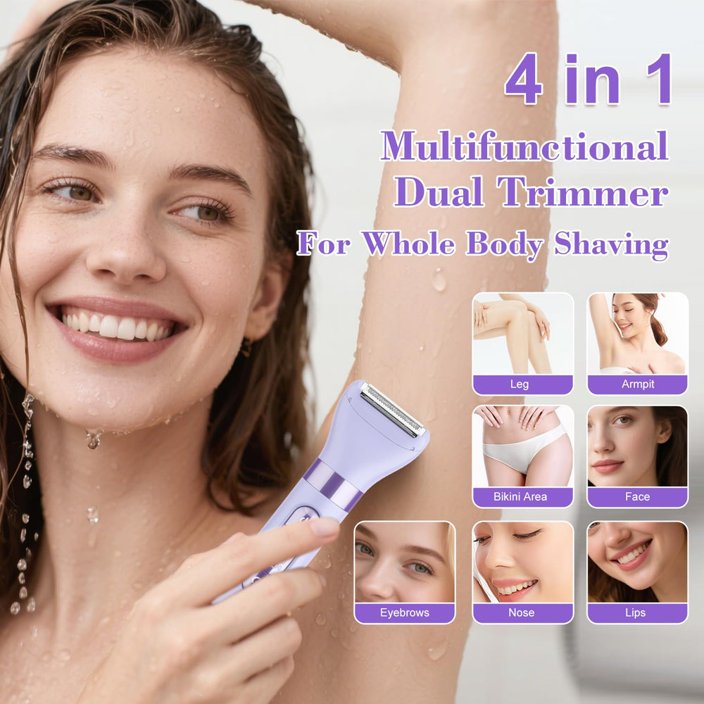 Hatteker hypoallergenic blades and protective mesh minimize irritation on sensitive skin.
