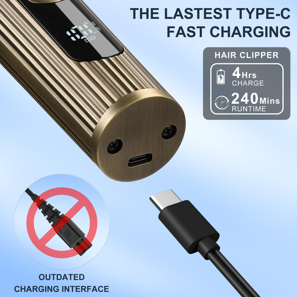 Hatteker LED display showing battery status and lock feature during use.