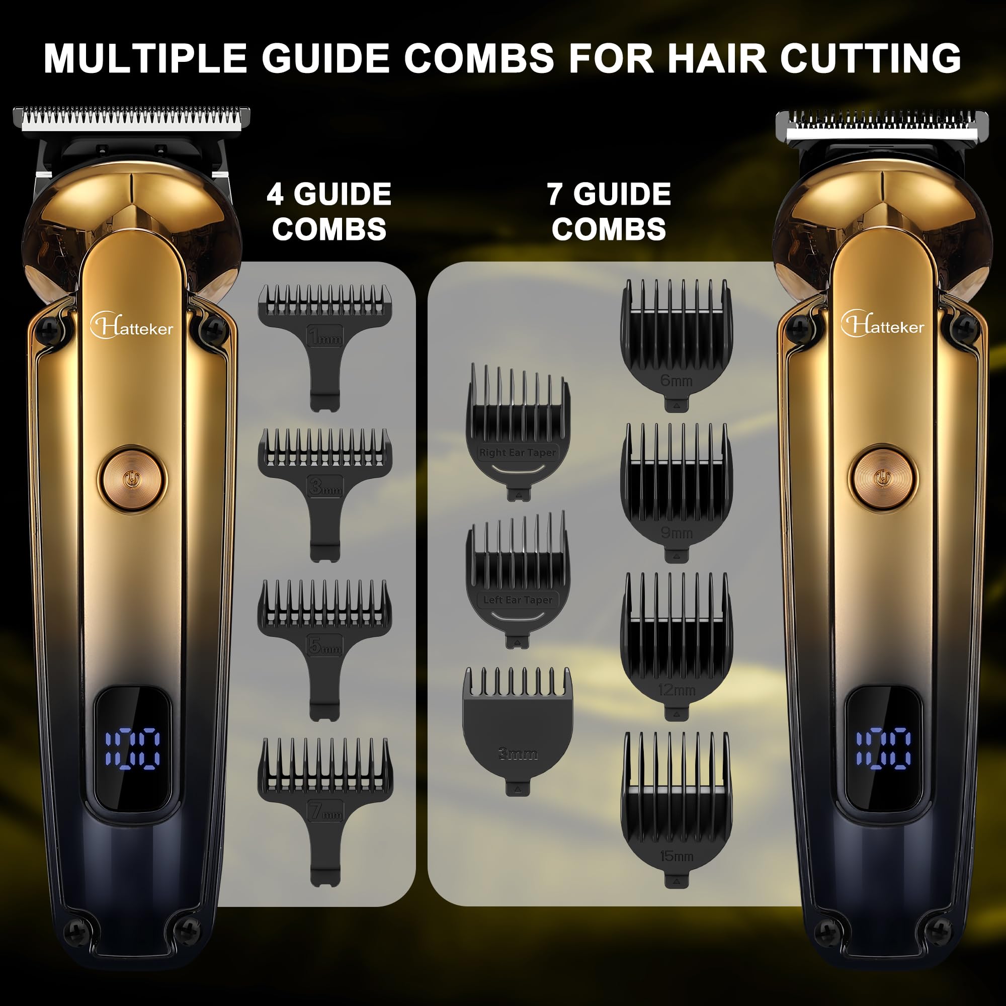 Hatteker nose ear trimmer for easy hair cleanup.