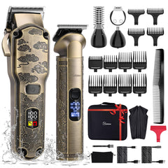 Hatteker professional hair clippers large barber clipper for efficient at-home styling