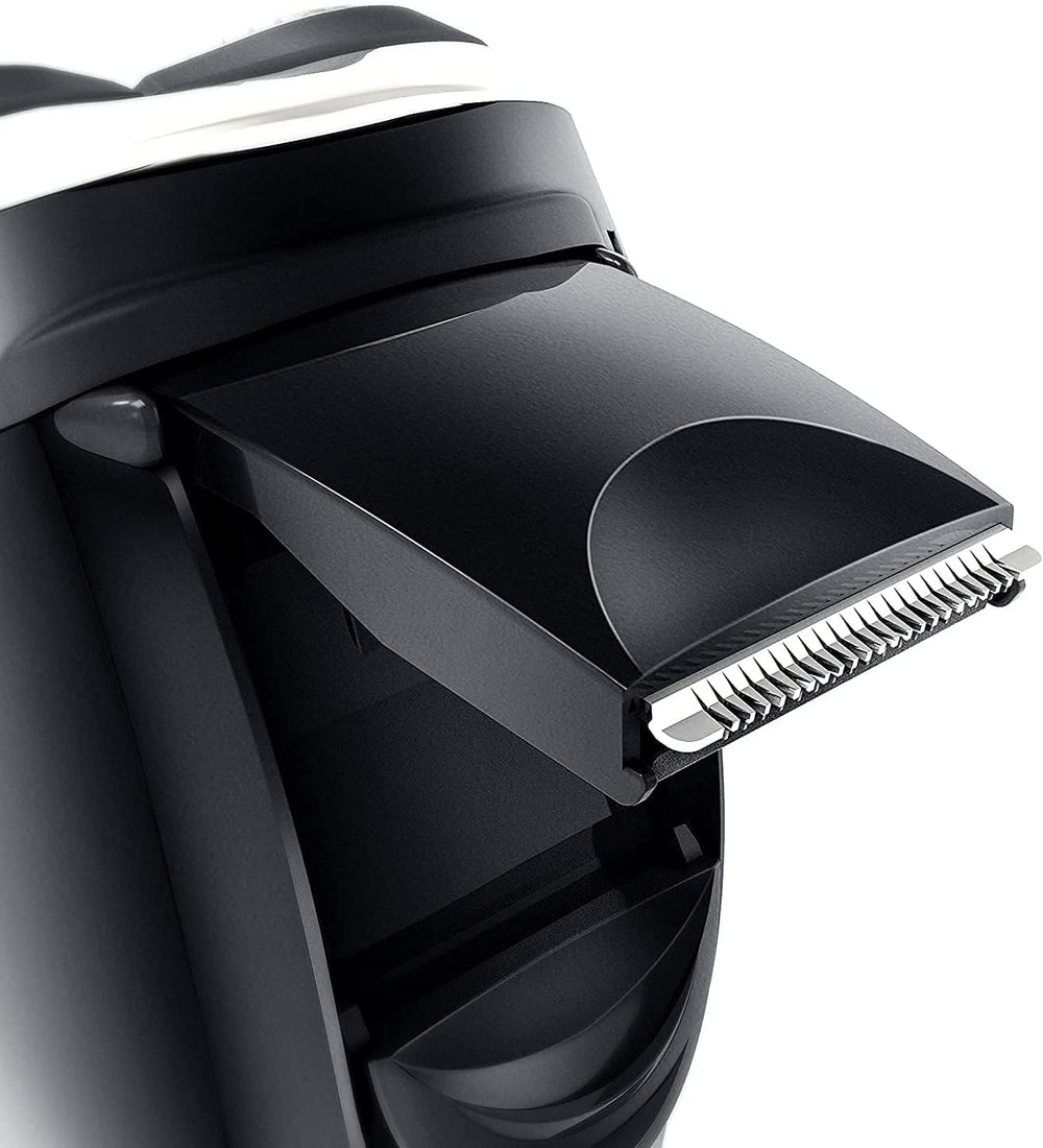 hatteker wet-dry shaver waterproof with gel or foam for versatile grooming