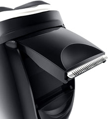 hatteker wet-dry shaver waterproof with gel or foam for versatile grooming