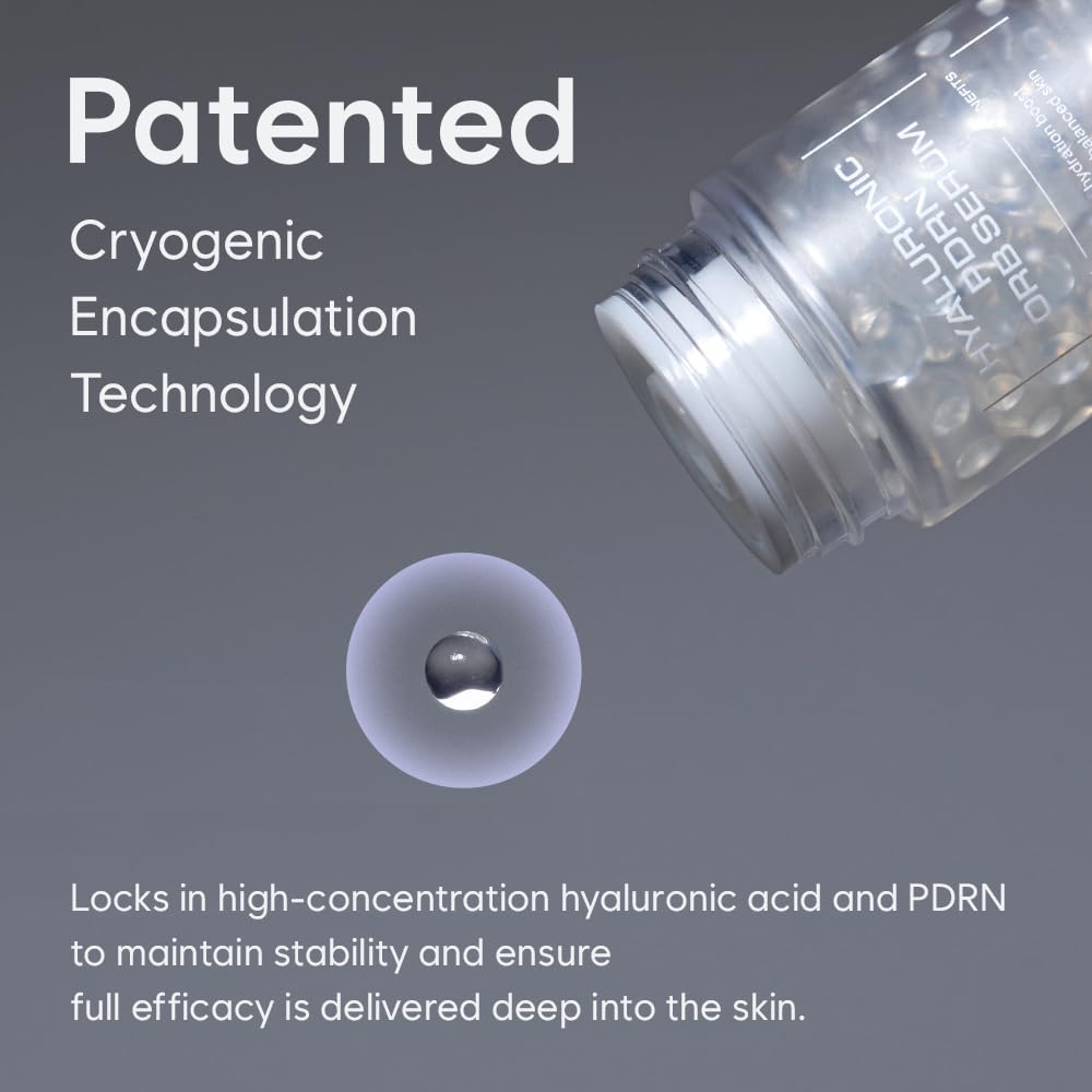 HAUA Orb Serum texture cross-section reveals lightweight, non-sticky absorption