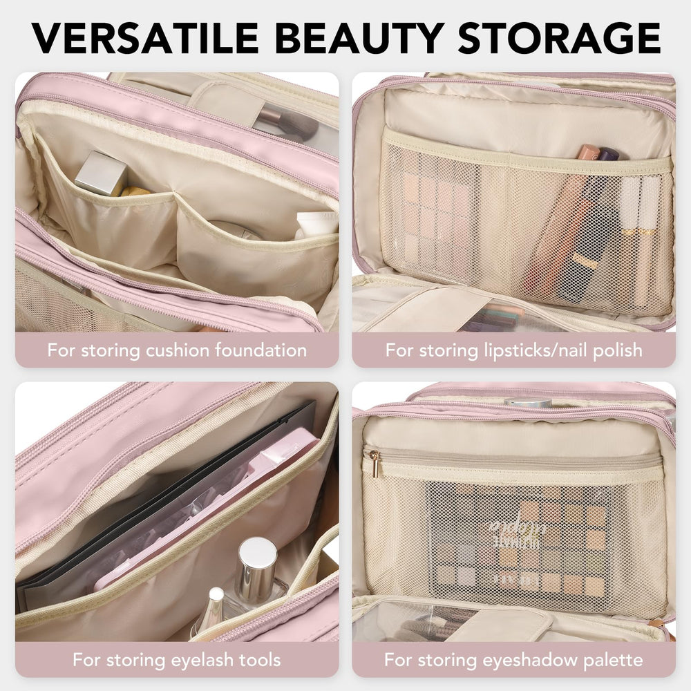 HauteHues portable top handle offers comfortable carrying for busy trips.
