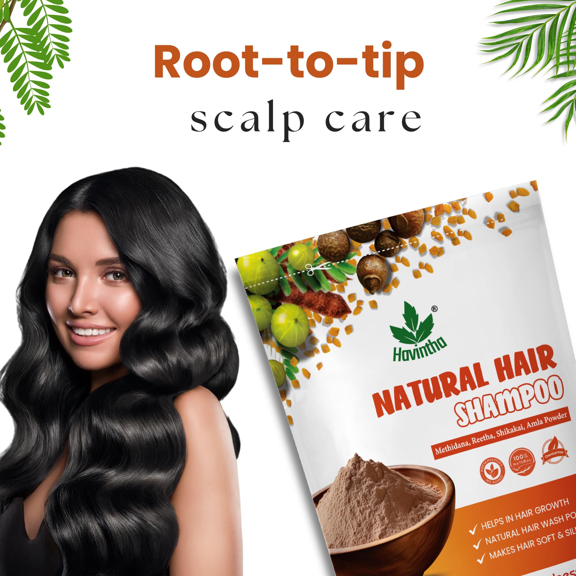 Havintha hair care routine with natural ingredients supports daily care without harsh chemicals.