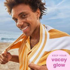 Hawaiian Tropic 12-hour hydration delivers lasting moisture after sun exposure.