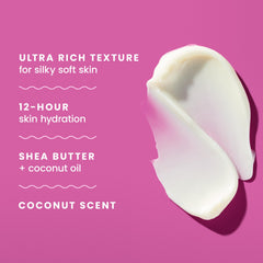 Hawaiian Tropic Silk-soft skin after use with tropical coconut aroma.