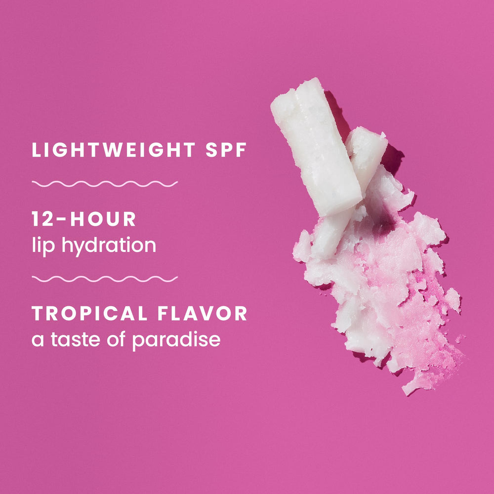 Hawaiian Tropic Tropical Lip Balm creamy texture gliding on lips