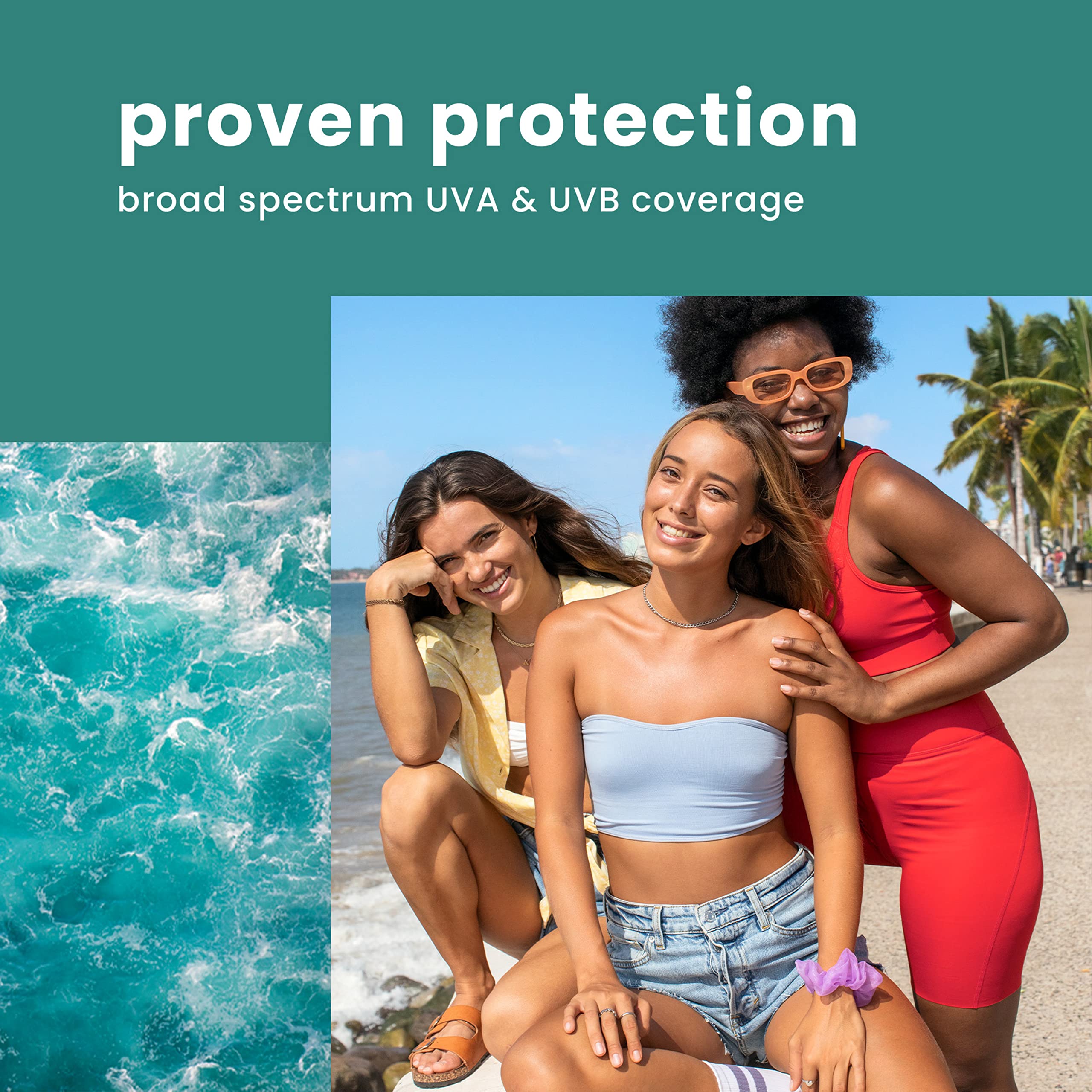 Hawaiian Tropic cruelty-free logo and packaging messaging.
